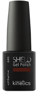 Shield Nail Gel Polish - Alluring Brown #410  11 ml